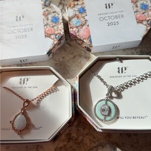 bomb party October necklaces